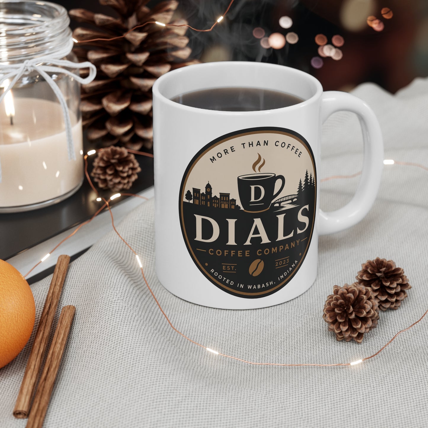 Dials Coffee Company Heritage Mug – 11 oz