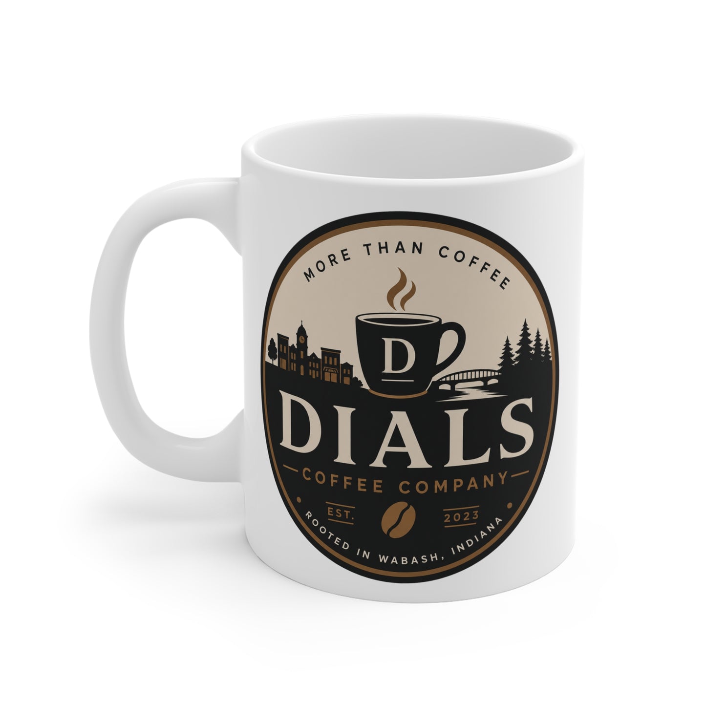 Dials Coffee Company Heritage Mug – 11 oz