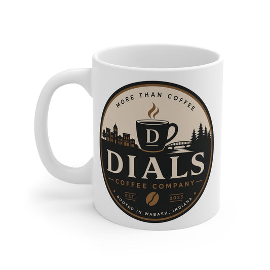 Dials Coffee Company Heritage Mug – 11 oz