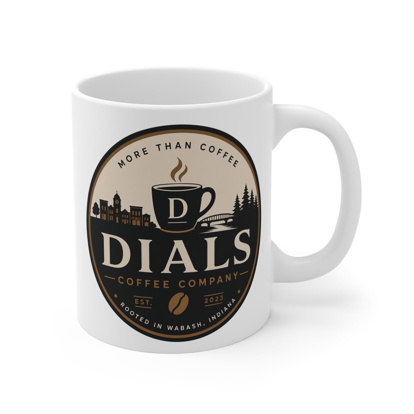 Dials Coffee Company Heritage Mug – 11 oz