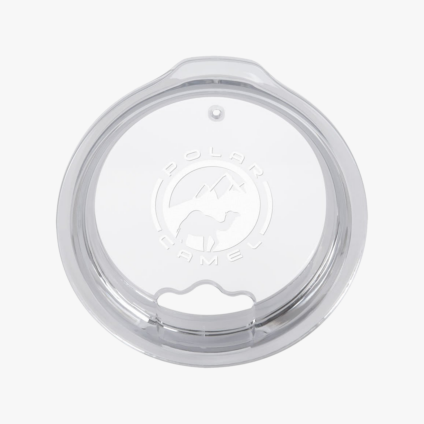 Clear leak-proof lid for the Dials Coffee Company 20 oz tumbler