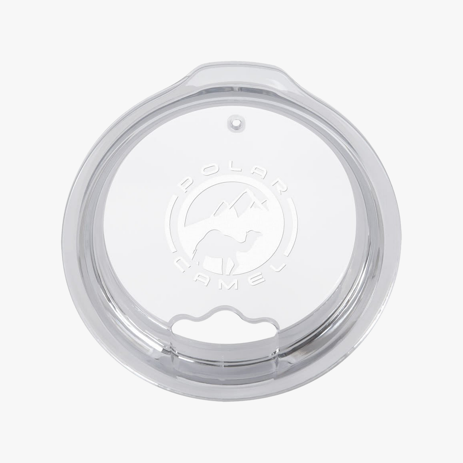 Clear leak-proof lid for the Dials Coffee Company 20 oz tumbler